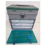 Rapala & Assorted Vintage Fishing Lures in Tackle Box - Crankbaits & Boxes