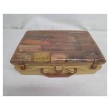 Plano Double Action Tackle Box with Assorted Fishing Lures and Accessories
