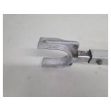 Transom Saver for Boat Outboard Motor - Aluminum, Clamp-On with Rubber Bushings