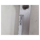 Transom Saver for Boat Outboard Motor - Aluminum, Clamp-On with Rubber Bushings