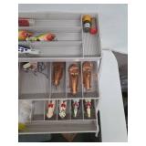 Plano Tackle Box with Assorted Fishing Lures - Copper Spoons, Crankbaits, & Feather Lures