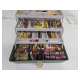 Cotton Cordell and Bomber Lures - Vintage Fishing Lures in Tackle Box