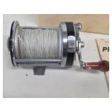 Pflueger Sea King No. 2188-2188E Reel - Made in USA with Line Capacity Card