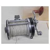 Pflueger Sea King No. 2188-2188E Reel - Made in USA with Line Capacity Card