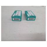 KURZ 9x17 Pistol Cartridges 50 Rounds Per Box (Lot of 2)