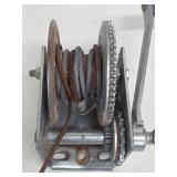 Hand Winch Cable Hoist with Gear-Driven Drum