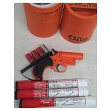 Elin Hand Red Flare Marine Signal Kit with Flare Gun
