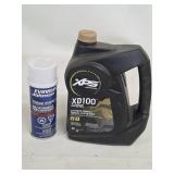 XD100 Evinrude Engine Oil (1 Gal) - Storage Fogging Oil (12 oz)