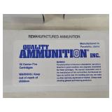 Quality Ammunition, Inc. Remanufactured 9mm 124gr JHP Cartridges - 50 Rounds Per Box