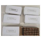 MINMAC CUSTOM AMMUNITION 44 MAGNUM 240 GR JHP - 50 ROUNDS/BOX (Lot of 5)