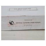 MINMAC CUSTOM AMMUNITION 44 MAGNUM 240 GR JHP - 50 ROUNDS/BOX (Lot of 5)