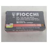 Fiocchi Cal. 7.65 mm (32 Auto) Hollow Point Ammunition