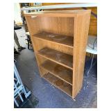 Sturdy wooden book shelf