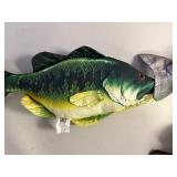 Set of three fish pillows