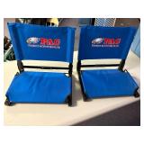 Pequot lakes labeled stadium seats set of 2