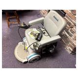 This item is a Hoveround MPV5 electric power wheelchair, designed for indoor and outdoor mobility.