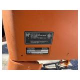 10” cast iron tablesaw by Rigid