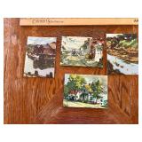 Lucille Hobbie Litho prints featuring American rural scenes