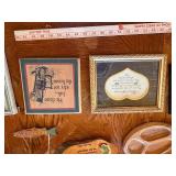 Assortment of picture frames