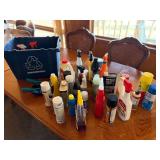 Lot of cleaning supplies