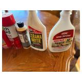 Lot of cleaning supplies