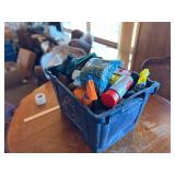 Lot of cleaning supplies
