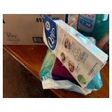 Cleaning supplies and toiletries