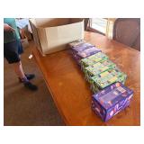 Boxes of Kleenex new