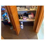 Contents of closet