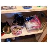 Contents of closet