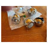 New, unused shower heads