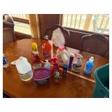 Lot of cleaning supplies
