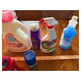 Lot of cleaning supplies
