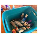 Lot of cleaning supplies