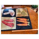 Kitchen Rug with vegetables