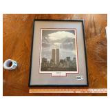 Twin towers artwork
