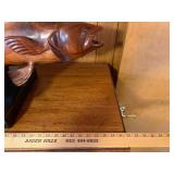 Hand Carved Walleye by local artist