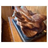 Hand Carved Walleye by local artist