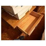 Wooden dresser set and headboard