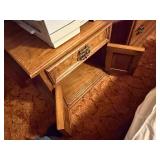 Wooden dresser set and headboard