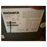 Retro tube TV with redwhiteyellow audio plug