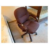 Office chair with armrest