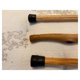 Wooden canes