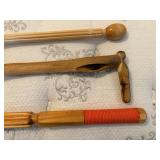 Wooden canes