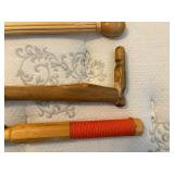 Wooden canes