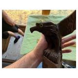 Hand Crafted eagle figurines