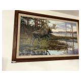Moose Painting