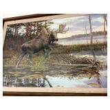 Moose Painting