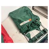 Camping lot- folding chairs, hiking backpack, sleeping bags