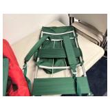 Camping lot- folding chairs, hiking backpack, sleeping bags